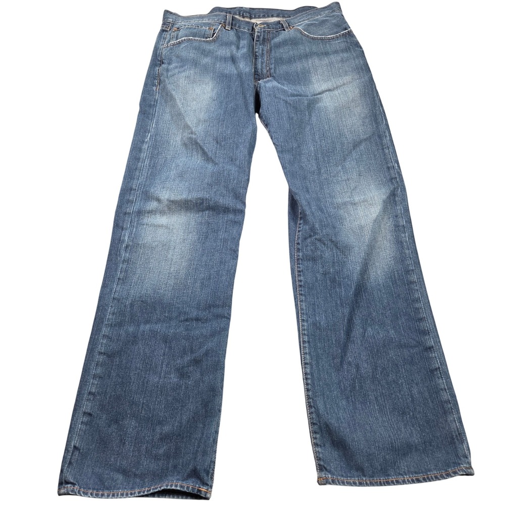 Polo Ralph Lauren Ashmore Original Jeans Mens 37x33 (tag 38x34) Blue Straight